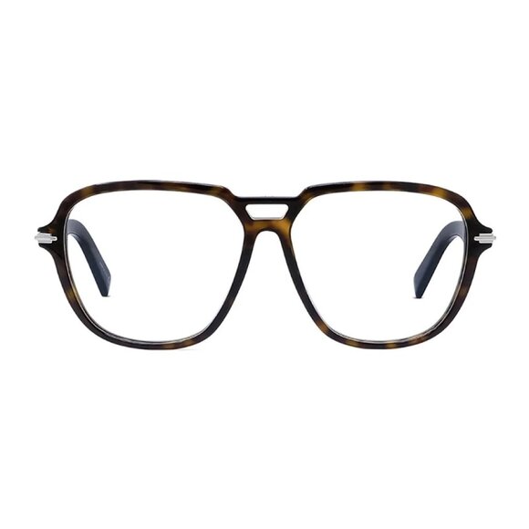 NEW DIOR SHINY HAVANA MEN DIOR EYEGLASSES - Picture 2 of 3